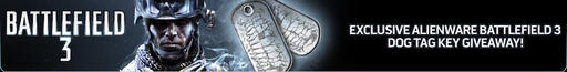 Бесплатный жетон для Battlefield 3 от AlienWare Бесплатный жетон для Battlefield 3 от AlienWare